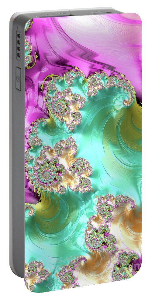 Frax Portable Battery Charger featuring the digital art Another Beauty by Jon Munson II
