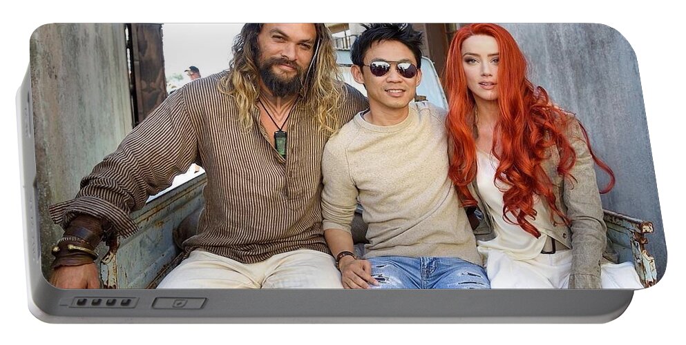 Aquaman Portable Battery Charger featuring the photograph Aquaman by Jackie Russo