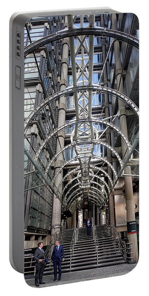 Metropolis Portable Battery Charger featuring the photograph Archway by Shirley Mitchell