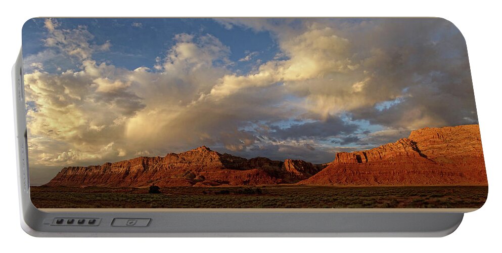 Mountains Portable Battery Charger featuring the photograph Arizona Skyways by Leda Robertson