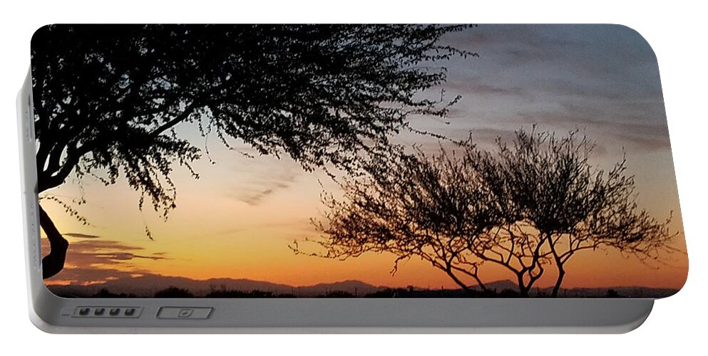 Arizona Portable Battery Charger featuring the photograph Arizona Sunset by Vic Ritchey