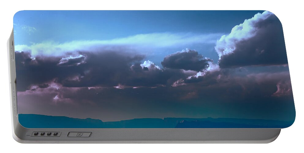 Evie Portable Battery Charger featuring the photograph Arizona Vistas by Evie Carrier