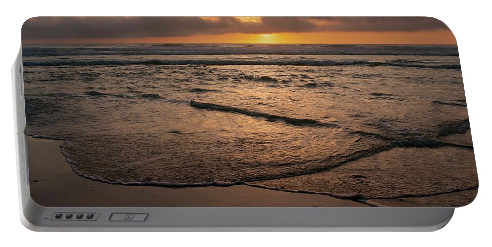  Mark Miller Photos Portable Battery Charger featuring the photograph Artistic Sunset by Mark Miller