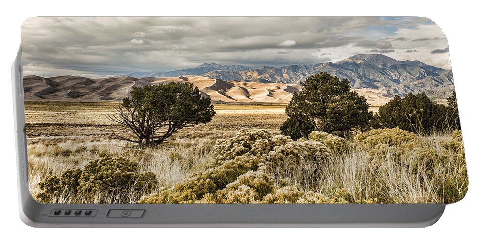 2014 September Portable Battery Charger featuring the photograph Great Sand Dunes National Park and Preserve by Bill Kesler