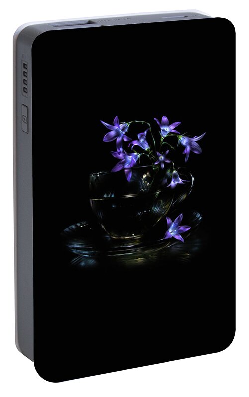 Bluebell Portable Battery Charger featuring the photograph Bluebells by Alexey Kljatov