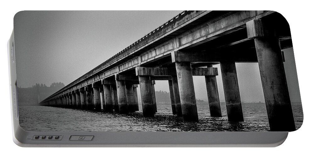 Landscape Portable Battery Charger featuring the photograph Astoria Bridge by Jason Brooks