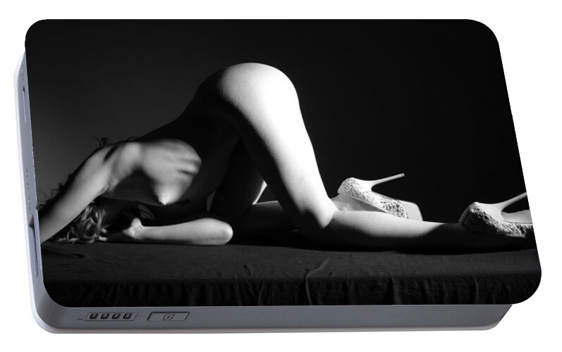 Nude Portable Battery Charger featuring the photograph Athame by Joe Kozlowski