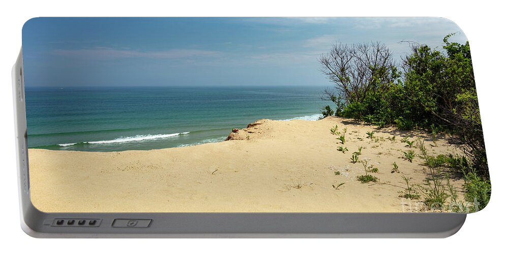 Atlantic Lookout Portable Battery Charger featuring the photograph Atlantic Lookout by Michelle Constantine