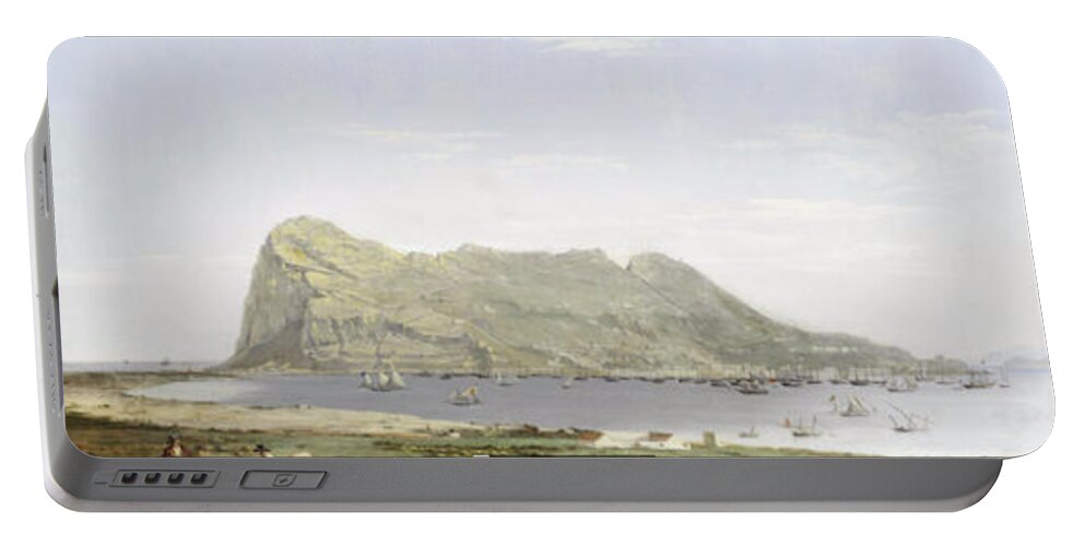 Attributed To Thomas Ender (austrian Portable Battery Charger featuring the painting Attributed To Thomas Ender by MotionAge Designs