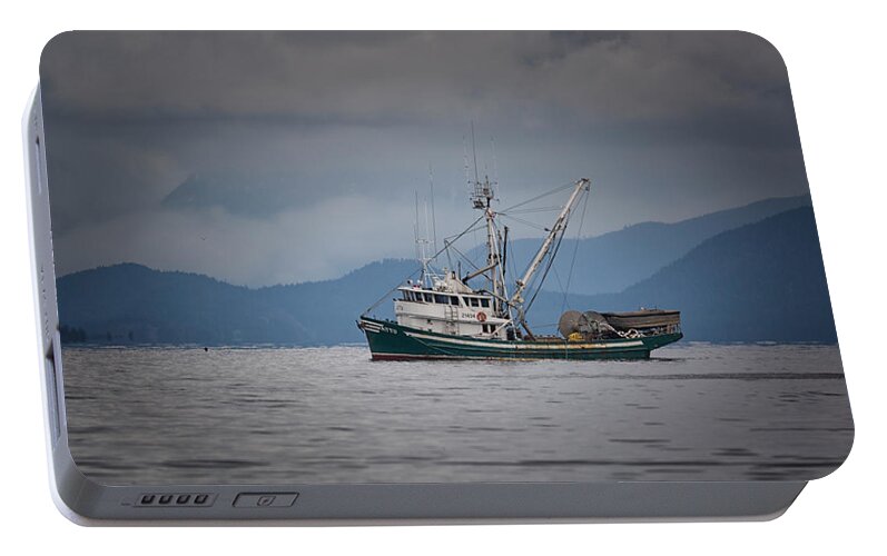 Attu Portable Battery Charger featuring the photograph Attu Off Madrona by Randy Hall