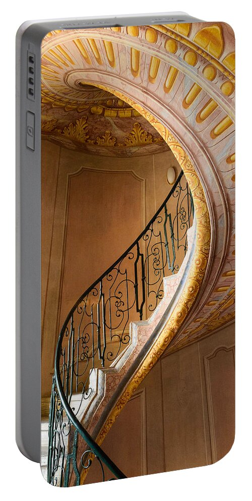 Austria Portable Battery Charger featuring the photograph Austrian stairway by John Johnson