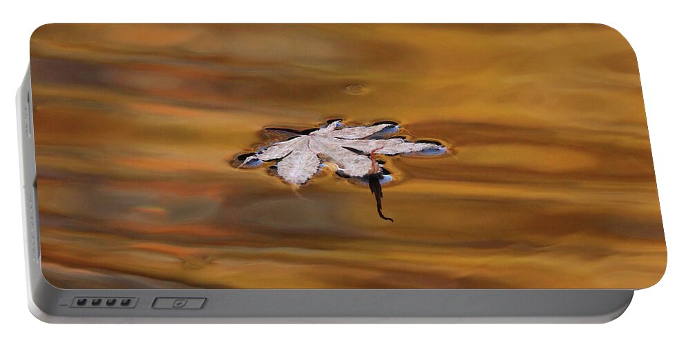 Autumn Portable Battery Charger featuring the photograph Autumn Drift by Debbie Oppermann