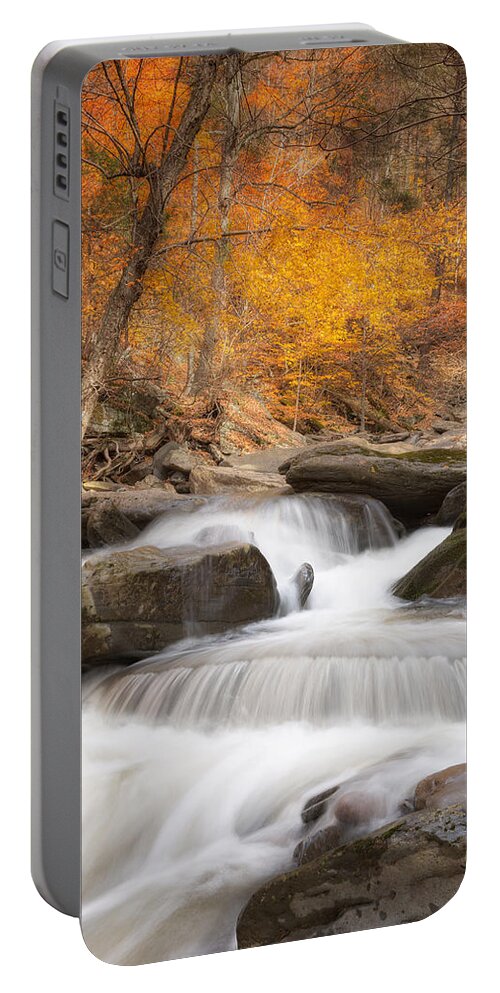 Autumn Portable Battery Charger featuring the photograph Autumn Fire by Bill Wakeley
