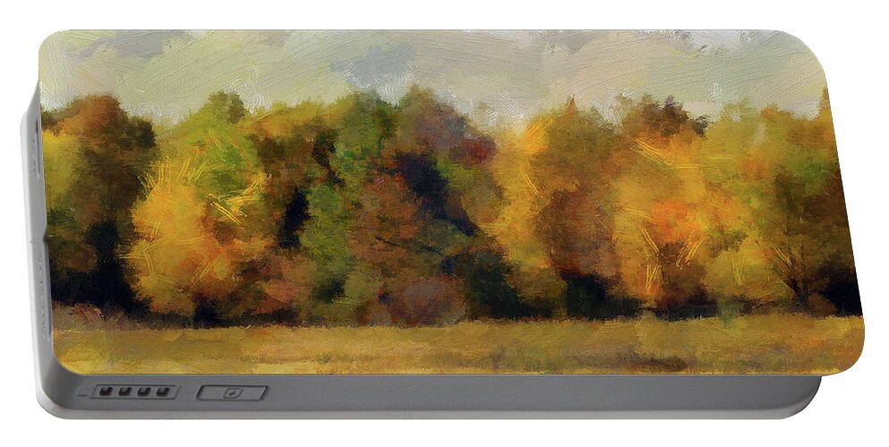 Cedric Hampton Portable Battery Charger featuring the photograph Autumn Impression 4 by Cedric Hampton