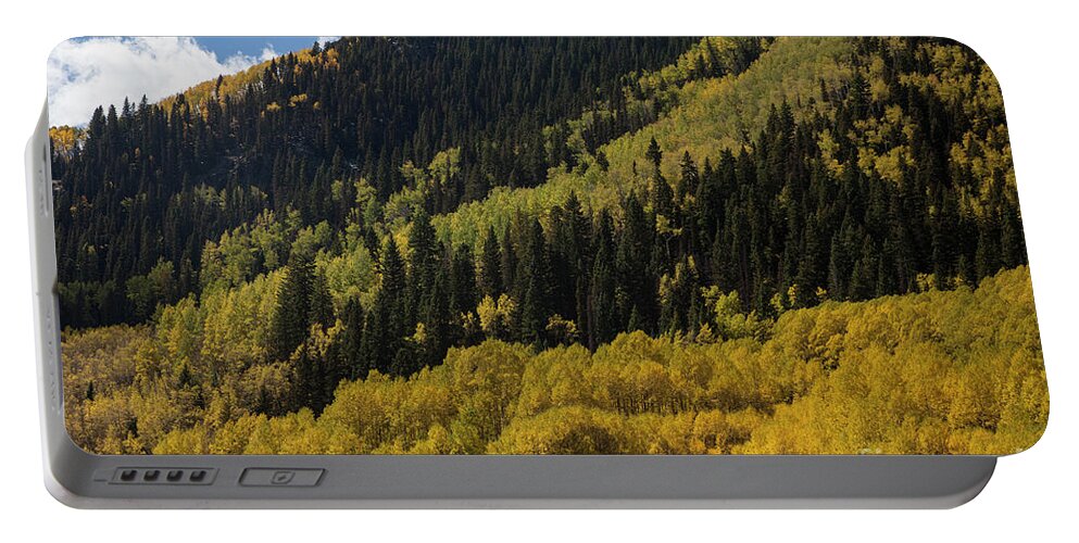 Autumn Portable Battery Charger featuring the photograph Autumn in Colorado by Timothy Johnson