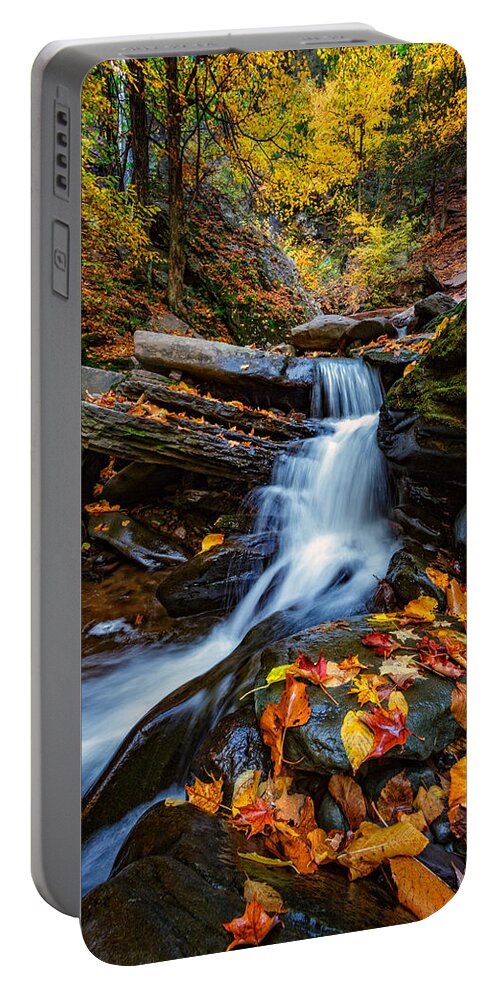 Autumn Portable Battery Charger featuring the photograph Autumn In The Catskills by Rick Berk