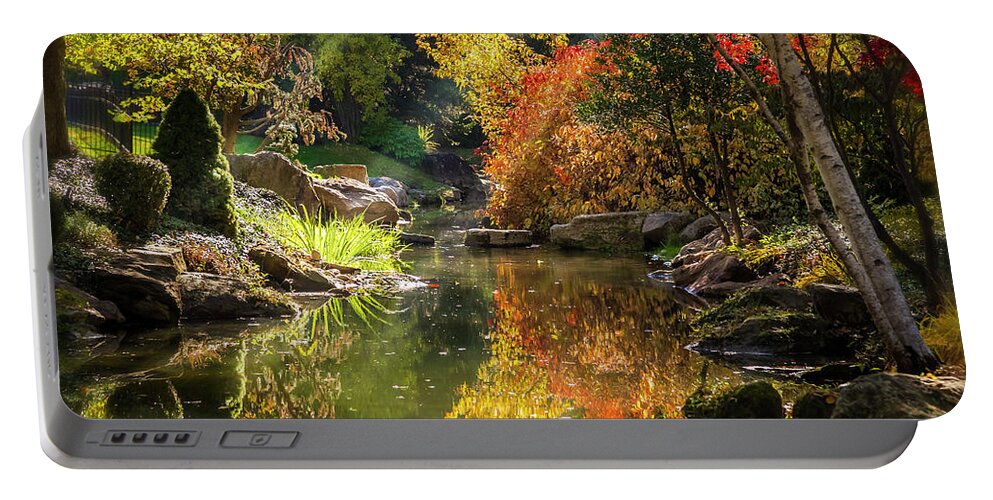 5dmkiv Portable Battery Charger featuring the photograph Autumn Reflections by Mark Mille