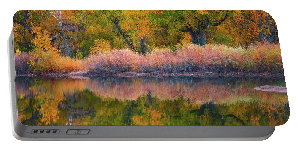Fall Colors Portable Battery Charger featuring the photograph Autumn's Color Palette by Darren White