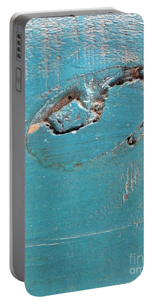 Wood Portable Battery Charger featuring the photograph Azure Wood by Flavia Westerwelle
