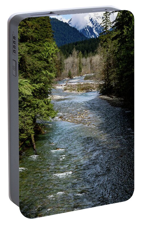 Dussault Portable Battery Charger featuring the photograph Bacon Creek longshot by Tim Dussault