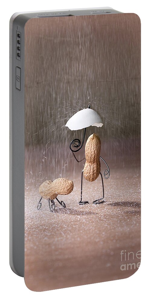 Peanut Portable Battery Charger featuring the photograph Bad Weather 02 by Nailia Schwarz