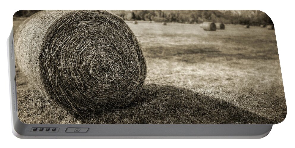 Bales Portable Battery Charger featuring the photograph Bales by John Anderson