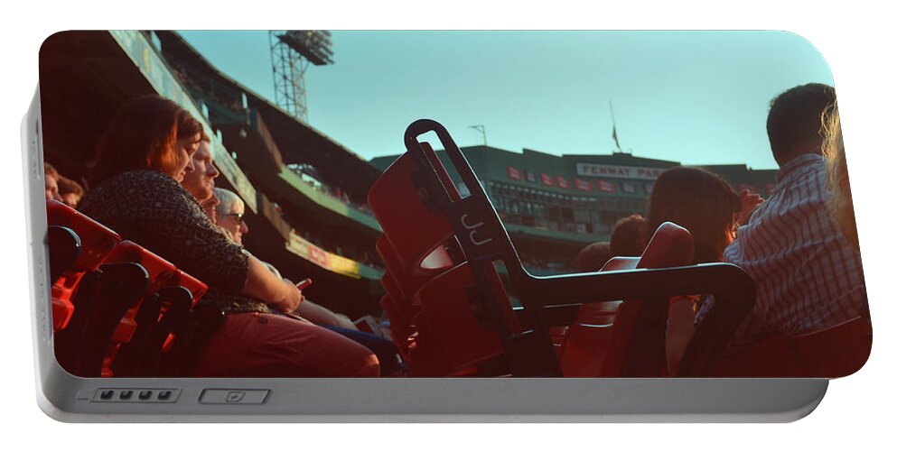 Baseball Portable Battery Charger featuring the photograph Ball Game by La Dolce Vita