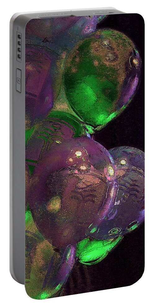 Balloon Portable Battery Charger featuring the photograph Balloons by Lori Seaman