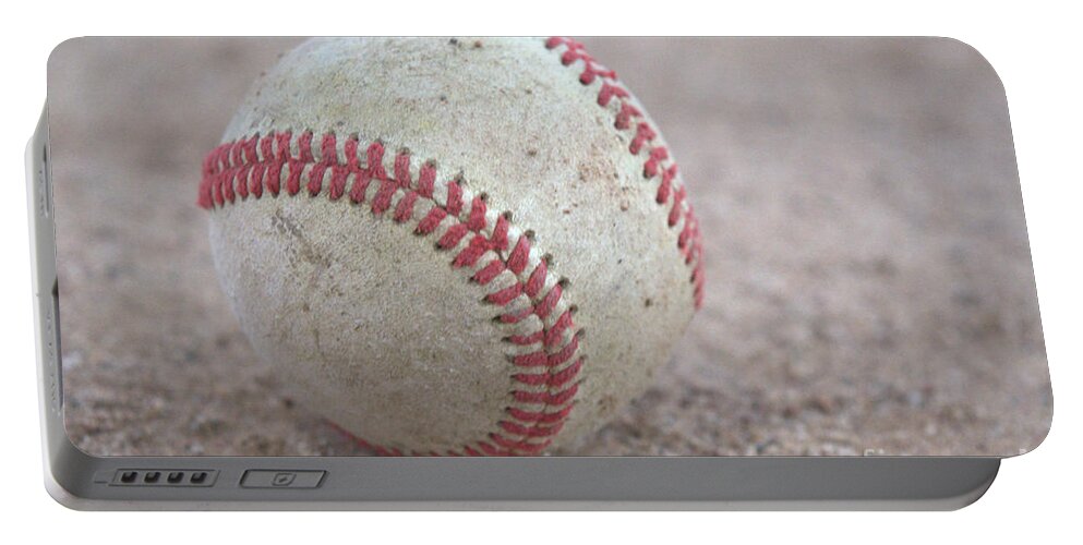 Baseball Portable Battery Charger featuring the photograph Baseball by Leah McPhail
