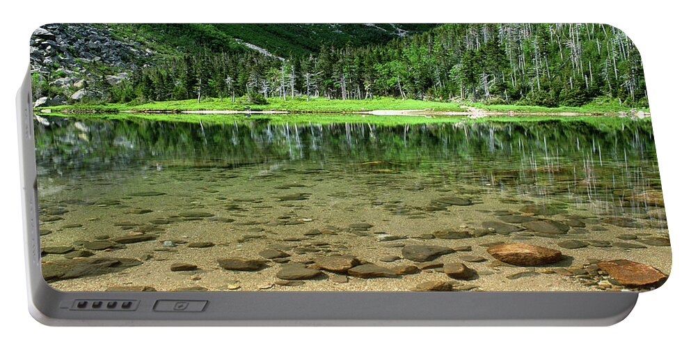 Hiking Portable Battery Charger featuring the photograph Chimney Pond, Baxter State Park by Kevin Shields