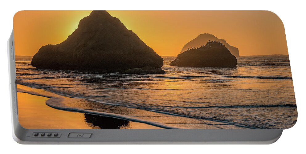 Beach Portable Battery Charger featuring the photograph Be your own bird by Darren White