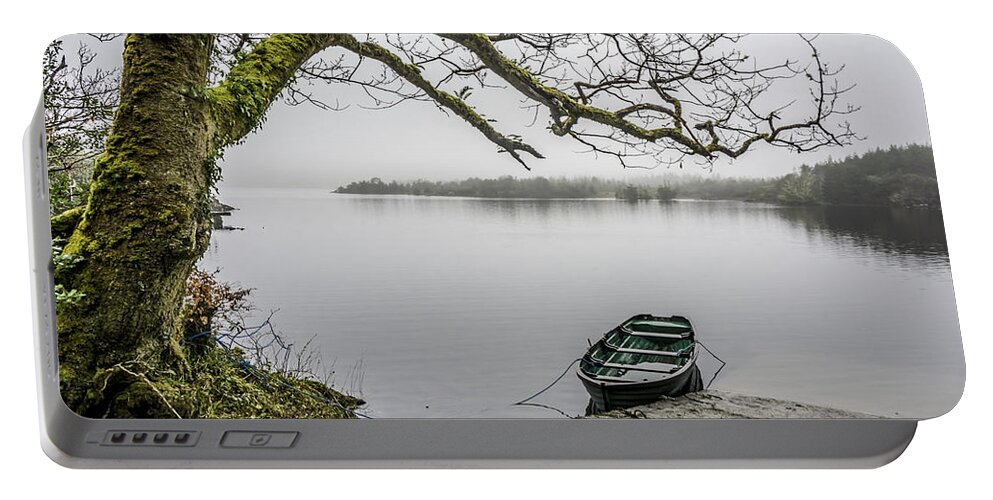 Ireland Portable Battery Charger featuring the photograph Beautiful Ballynahinch Lake by WAZgriffin Digital