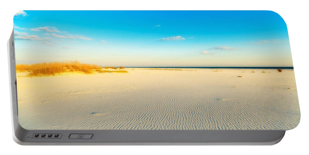 Florida Portable Battery Charger featuring the photograph Beautiful Beach by Raul Rodriguez