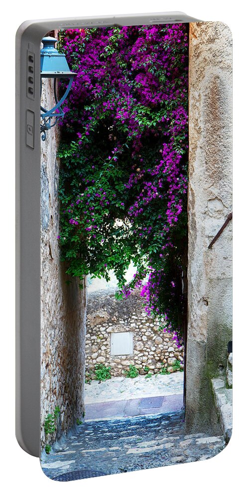 Provence Portable Battery Charger featuring the photograph Beautiful Old Town of Provence by Anastasy Yarmolovich