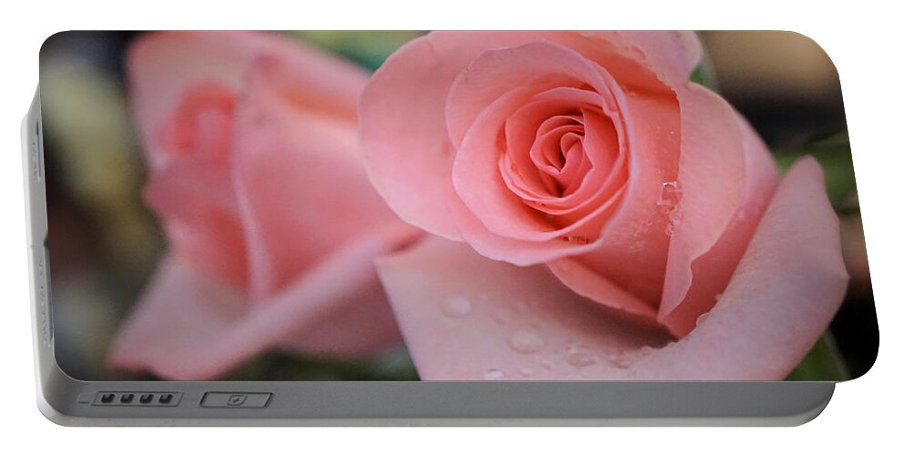 Rose Portable Battery Charger featuring the photograph Beautiful Roses by Lilia S