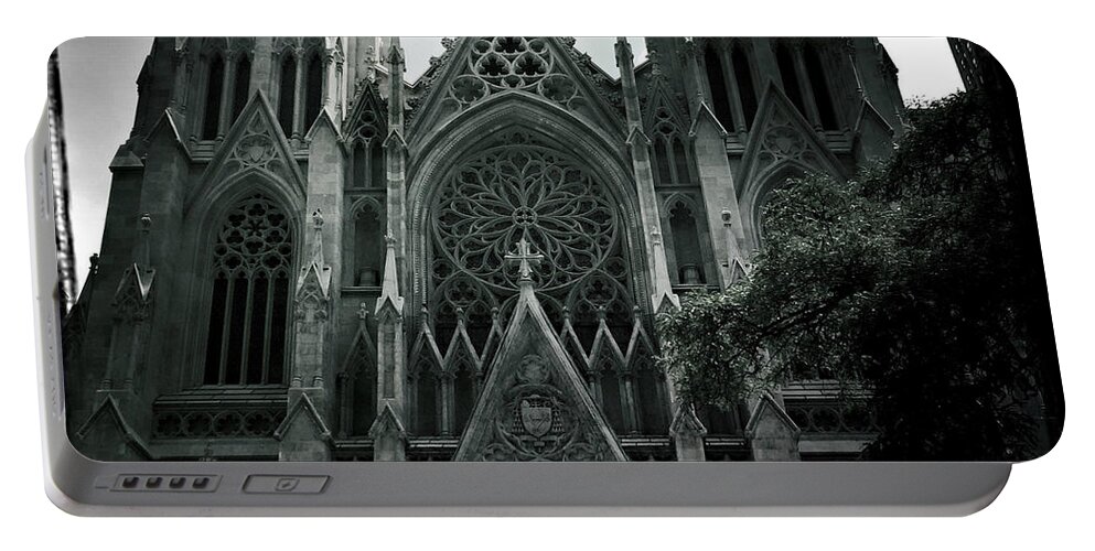 St Patricks Cathedral Portable Battery Charger featuring the photograph Beautiful St Patricks Cathedral by Miriam Danar