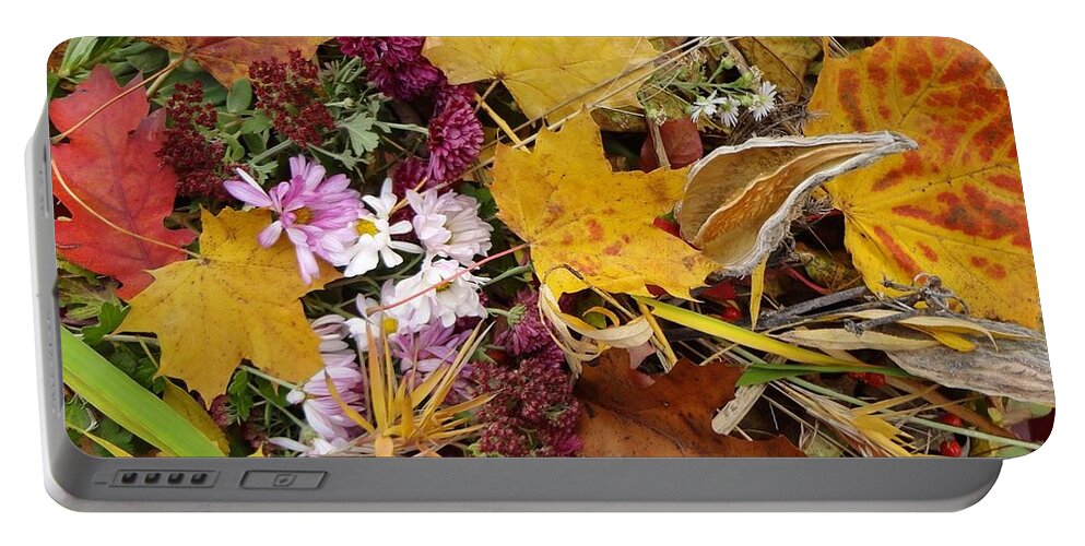 Fall Portable Battery Charger featuring the photograph Beauty of Autumn by Anne Sands