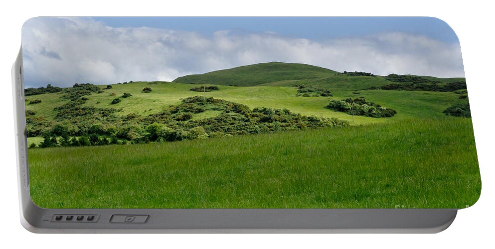 Beecraigs Portable Battery Charger featuring the photograph Beecraigs Hills. by Elena Perelman