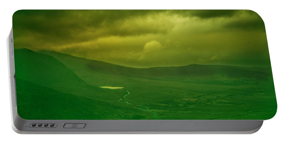 Cloud Portable Battery Charger featuring the photograph Beginning of myth. by Leif Sohlman