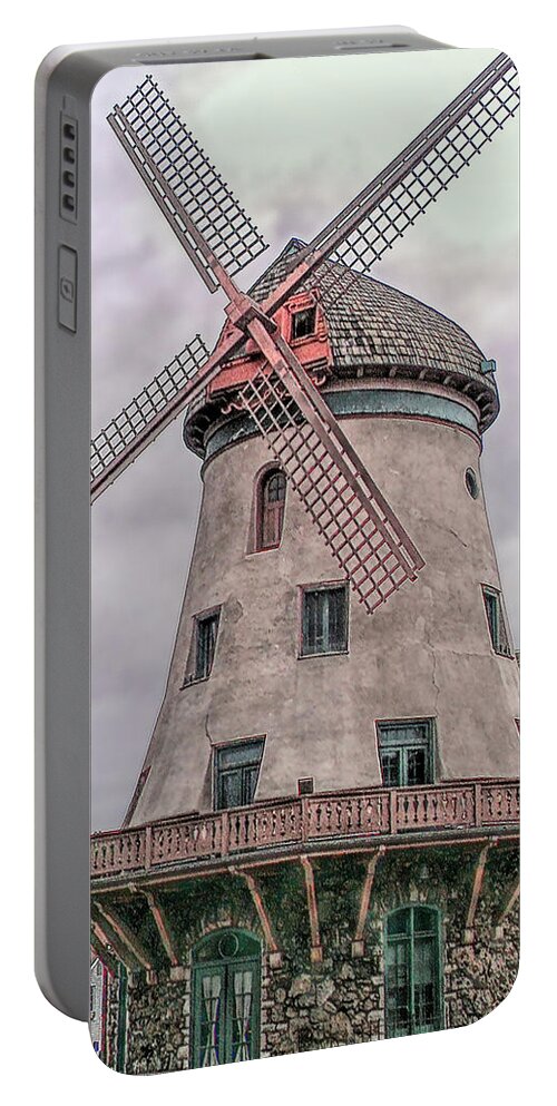 Bevo Mill Portable Battery Charger featuring the photograph Bevo Mill by C H Apperson