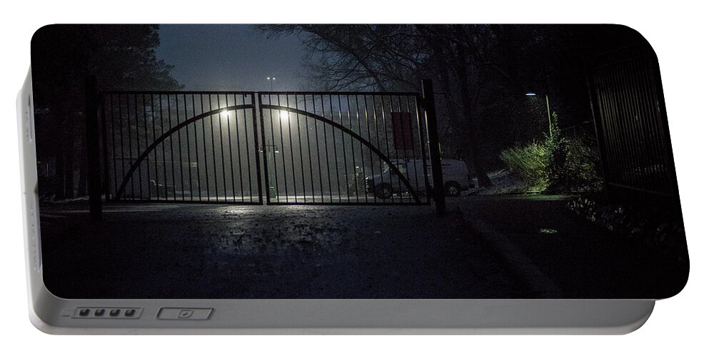 Rva Portable Battery Charger featuring the photograph Beyond the Gates by Doug Ash