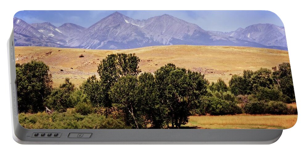 Montana Portable Battery Charger featuring the photograph Big Timber Canyon 2 by Marty Koch