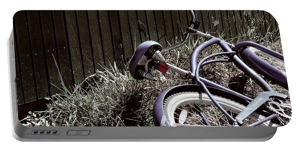 Bike Portable Battery Charger featuring the photograph Bike by Mim White