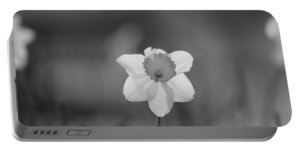 Black & White Portable Battery Charger featuring the photograph Black and White 4 by Jimmy McDonald