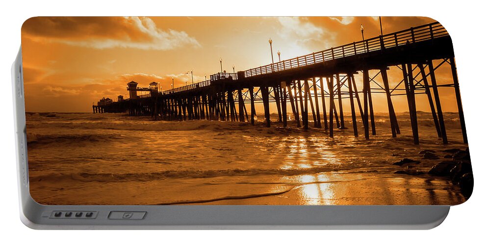 California Portable Battery Charger featuring the photograph Blaze by American Landscapes