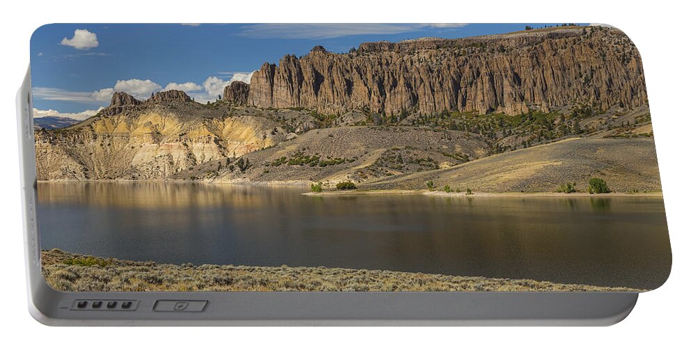 Scenic Portable Battery Charger featuring the photograph Blue Mesa Dillon Pinnacles by James BO Insogna