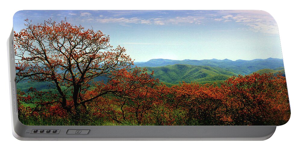 Blue Ridge Parkway Portable Battery Charger featuring the photograph Blue Ridge Blessing by Jessica Brawley