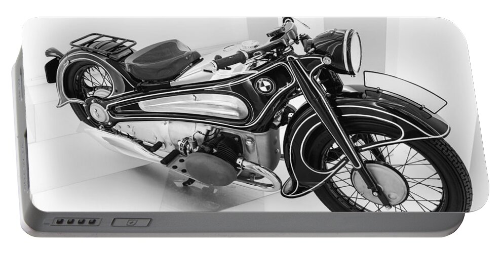 Bmw Portable Battery Charger featuring the photograph BMW R7 1934 Prototype by Pablo Lopez