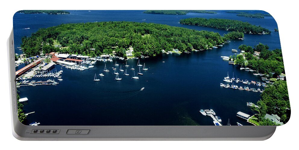 Planes Portable Battery Charger featuring the photograph Boating Season by Greg Fortier