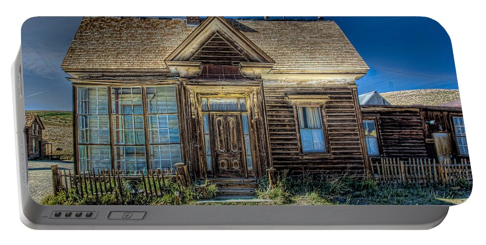 Bodie Portable Battery Charger featuring the photograph Bodie House by Greg Nyquist